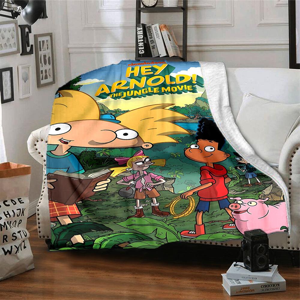 Adventure Jungle Flannel Blanket Super Soft Warm Cozy Blanket For Sofa Bed Office Travel Allseason Home Decor Gift