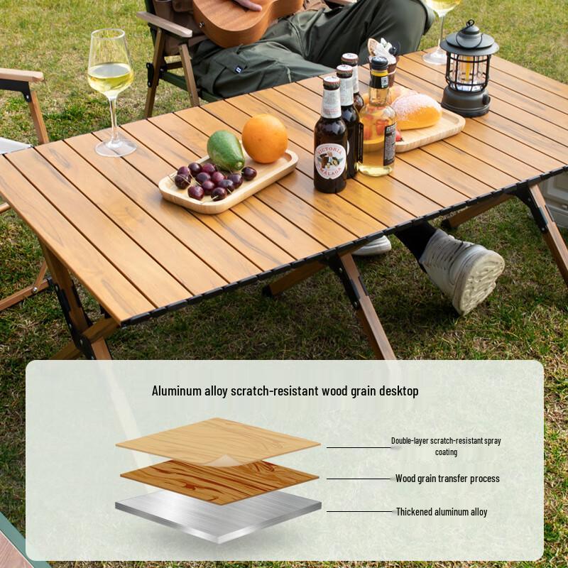 Fèngqíyíng Portable Outdoor Roll-Up Camping Table