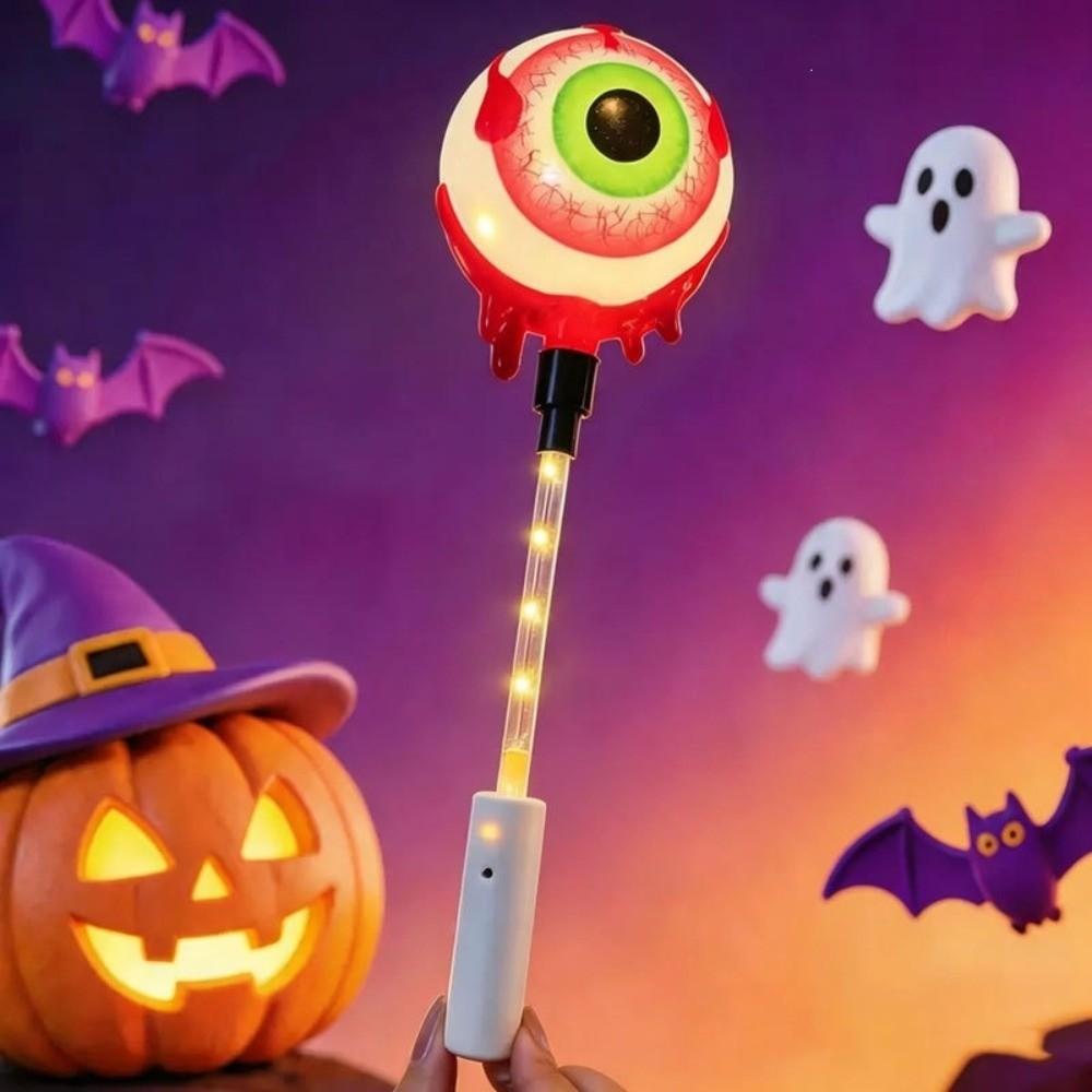 Flashing Lights Glow Stick Pumpkin Halloween Wands Halloween Party Light Up Wand Party Favors