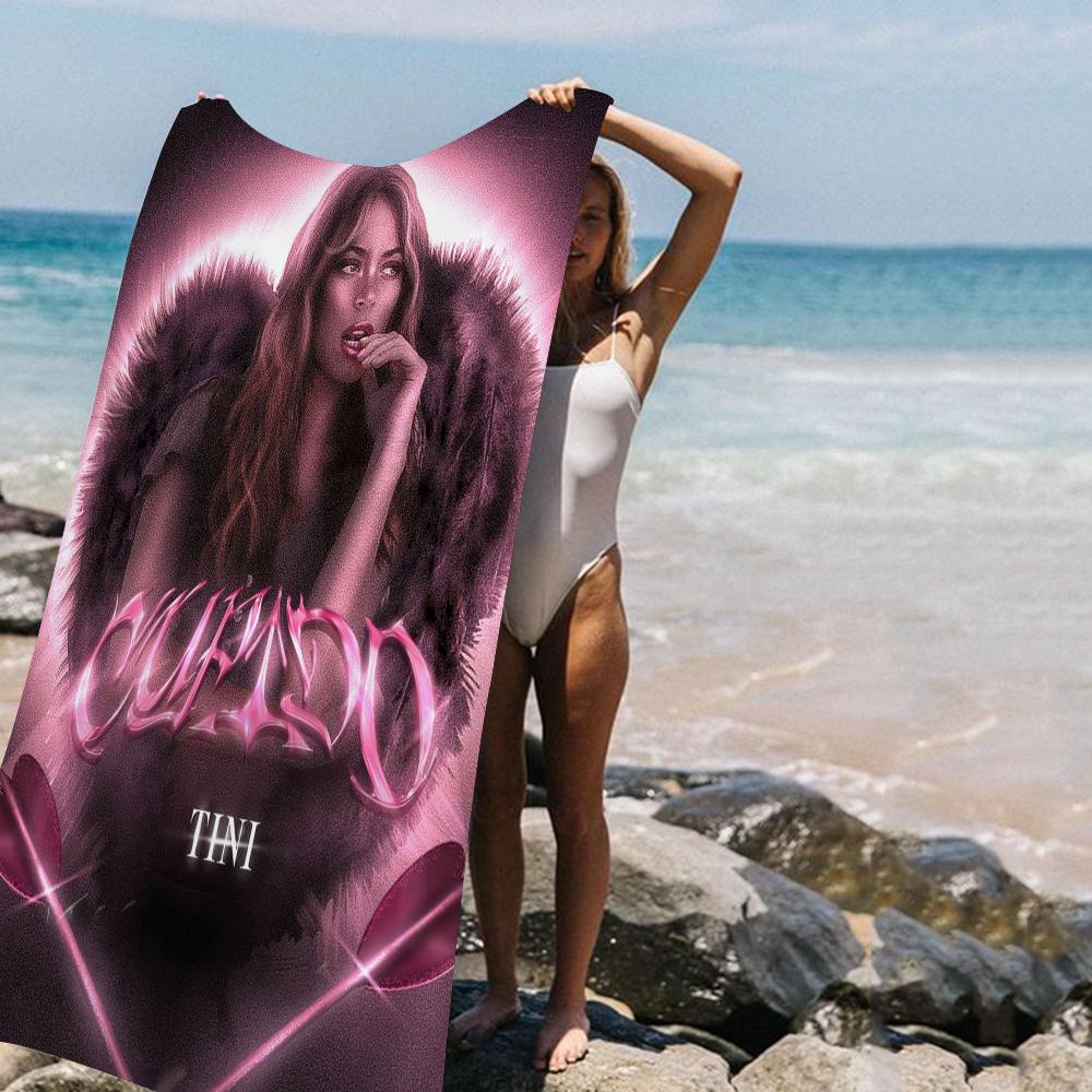 Singer Tini Stoessel Microfiber Beach Towel Absorbent Quick dry Soft Yoga Swimming Resort Mountain Climbing Towel