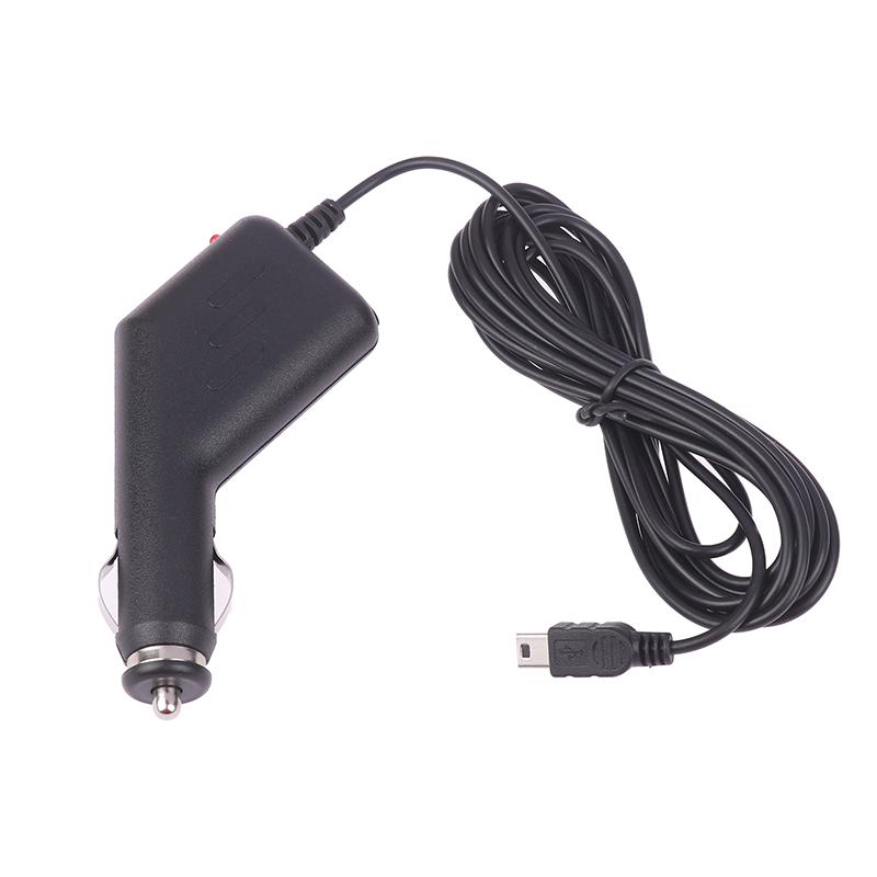 1 шт. DC 5 В 1,5 А мини-USB автомобильный адаптер зарядное устройство шнур питания для автомобильного видеорегистратора Gps инструмент