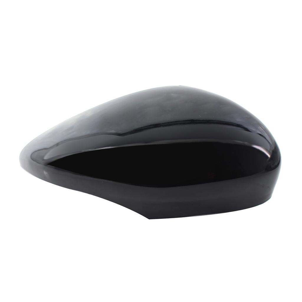 Gloss Black Wing Mirror Cover Cap Painted Replacement for Ford Fiesta 2009-2015 Right Side 1594546
