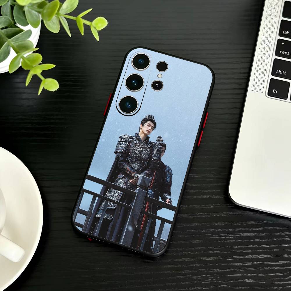 Чехол для телефона 'Pursuit of Jade' для Samsung S26, S25, S24, S23, S22, S21, S20, S30, Ultra, Plus, Fe, Note, 5G Черный