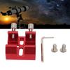 Dovetail Base for Finder Scope Aluminium Alloy Optical Telescope Finderscope Mount Bracket for Optical Telescope