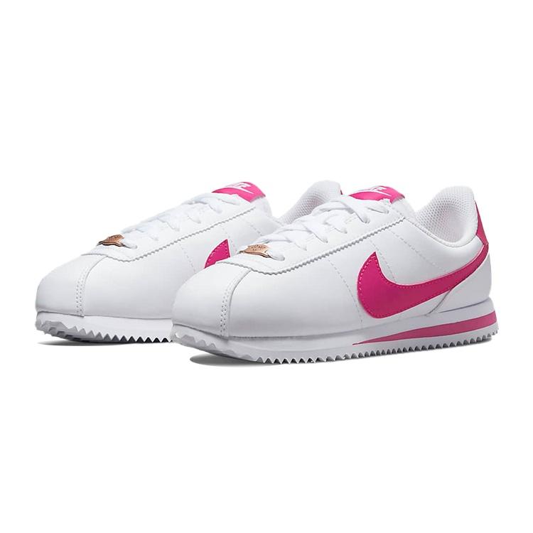 (GS) Nike Cortez Basic SL 'White Pink Prime' Kids' 904764-109