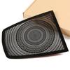 Aluminum Alloy Black Car Styling Dashboard Speaker Cover Stickers For BMW 7 Series F01 F02 F03 F04 2009-2014 Auto Accessories