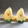 Banana Duck Plush Toy Doll Keychain Decorative Pendant Children Gifts Birthday