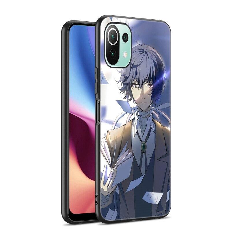 Чехол с изображением аниме Bungou Stray Dogs Dazai Osamu для Xiaomi Mi 11 Lite NE 11i 10T 11T Pro A2 A3 Lite POCO F3 M3 M4 C31 X3 Pro NFC GT