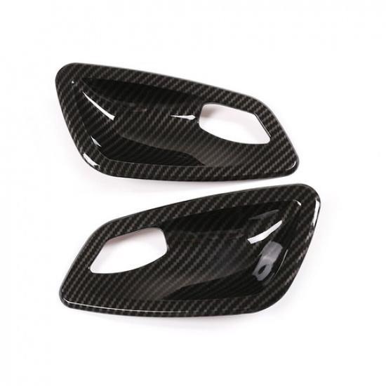 For BMW E92 E93 M3 Coupe 05-12 Door Handle Bowl Cover Carbon Fiber ABS