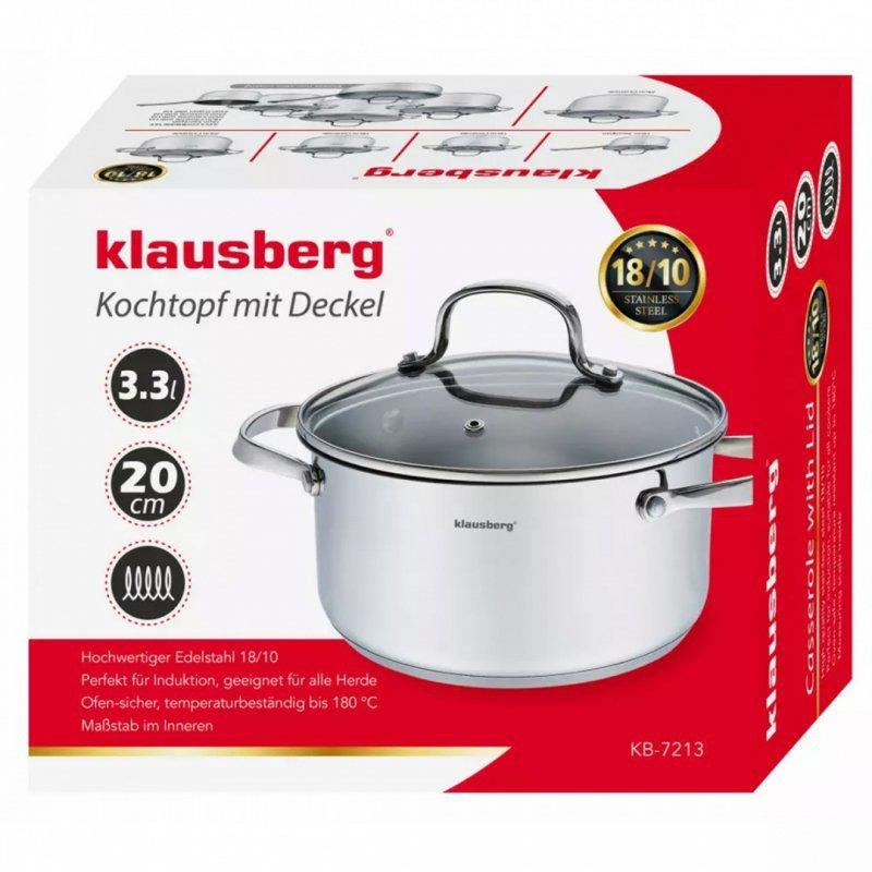 Klausberg Garnek Z Pokrywą 3.3 L Kb-7213
