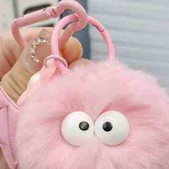 Yousheng Keychain Pendant Cartoon Doll Charm with Wings Plush Key Chain Versatile Decoration Keys Backpack Wallet Accessories