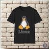Унисекс Футболка с Логотипом Tux Linux