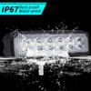2 шт. 18 Вт 6 светодиодов Рабочий фонарь для автомобиля Дневные ходовые огни Прожектор Высокая яркость Водонепроницаемый Автомобильные фары для внедорожника Грузовика Дополнительный осветитель 12 В 24 В 6000 K
