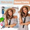Photo Custom Diamond Painting Full Round Rhinestone Painting 5D DIY House Craft Kit Art Gift Decor For Home
