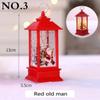 1pcs Christmas New Year Family Decoration Fairy Light Candle White Snowman LED Flame Light