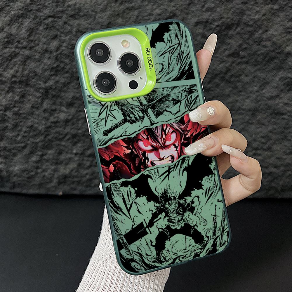 Anime Blacks Clovers Phone Case for Samsung Galaxy S26 S25 S24 S23 S22 S21 S20 Note20 FE Ultra Edge Plus 4G 5G Anti Fall Matte