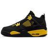 Детские кроссовки Air 4 Retro GS Thunder 2023 Black Tour-Yellow 408452-017