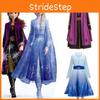 Beautiful Frozen 2 Elsa Snow Queen Anna Kids Dress Costume Breathable Fabric For Girls