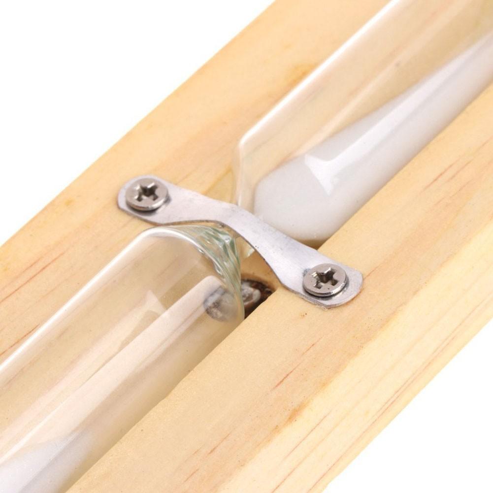 Песочные часы для сауны, вращающиеся деревянные песочные часы для сауны, белый песок, 15 минут