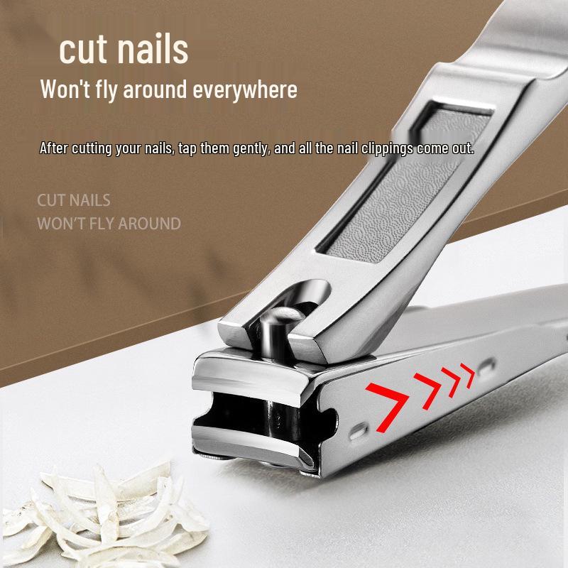 Набор из 8 предметов из нержавеющей стали для стрижки ногтей «Орлиный клюв» с сумкой на молнии