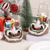 Christmas Gift Christmas Snowman House Music Box Children'S Day Gift Music Box
