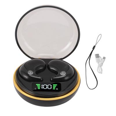 Bluetooth-наушники с цифровым дисплеем, зарядный футляр, беспроводные стереонаушники для сна и работы с музыкой