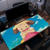 Mei Kusakabe Cartoon Mouse Pad, Large Gaming Desk Mat, Non-slip XXL Mousepad for Laptop & Tablet, Mini PC Playmat with Stitched Edges