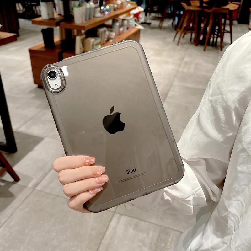 Чехол для iPad Pro 11 Air 5 Mini 6 Air 4 Планшета Прозрачный Чехол для iPad 10-го Поколения 10.9 9-го 8-го 7-го 10.2 12 9 Funda