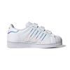 Adidas Детские кроссовки Superstar Little Kid Iridescent White Cloud-White Core-Black GV8903