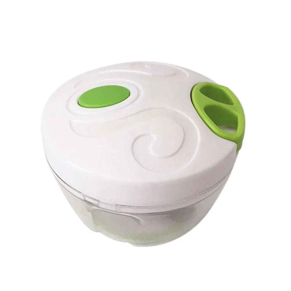 Высококачественный ручной веревочный измельчитель для пищевых продуктов, процессор для измельчения силикатов, салатница, чесночная и луковая терка, кухонные принадлежности