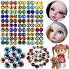 50 шт./25 пар 8/10 мм Time Gem аксессуары кукольные глазные яблоки стеклянные кукольные глаза DIY поделки глаза животных
