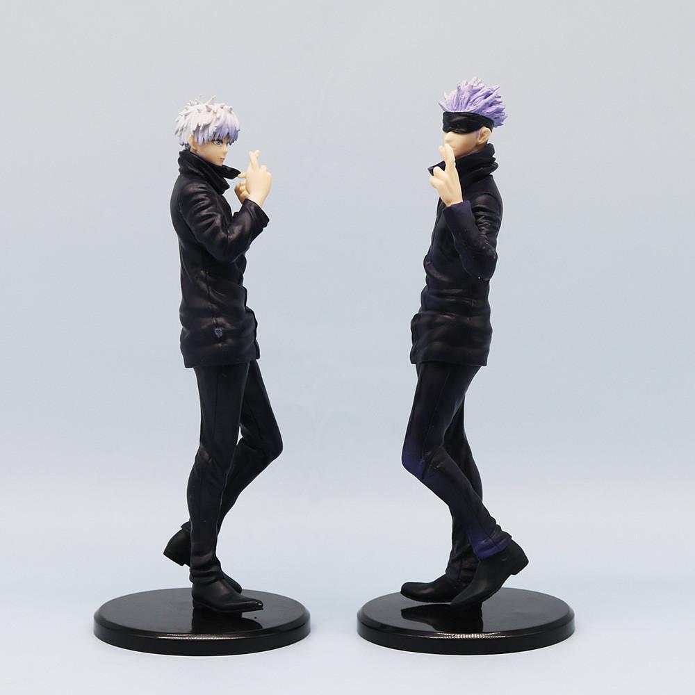 22 см Аниме Фигурка Jujutsu Kaisen Годжо Сатору Статуя Коллекционная Модель Игрушки Детские Украшения Кукла Подарок ПВХ с Позой Сочлененная Масштаб