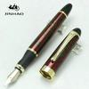 JINHAO X450 Высококачественная перьевая ручка Полностью металлическая Золотой зажим Роскошные ручки Caneta Канцелярские товары Офисные Школьные принадлежности