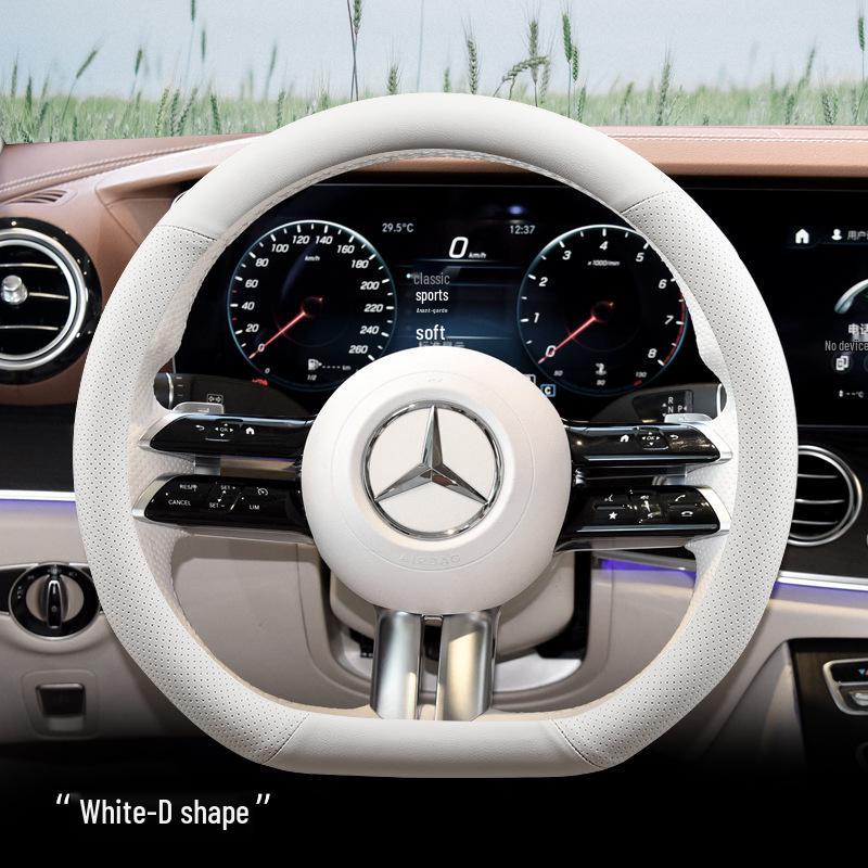 Чехол на руль Mercedes: Подходит для C260L, C350eL, E300L Sport, CLA220 AMG и C200L
