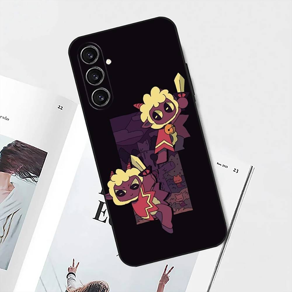 Game Cult Of The Lamb Phone Case For Samsung S25,S24,S21,S22,S23,S30,Ultra,S20,Plus,Fe,Lite,Note,10 Black Soft Shell