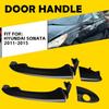 2X Внешняя ручка двери передняя левая+правая для 2011 12 2013-2015 Hyundai Sonata EXV