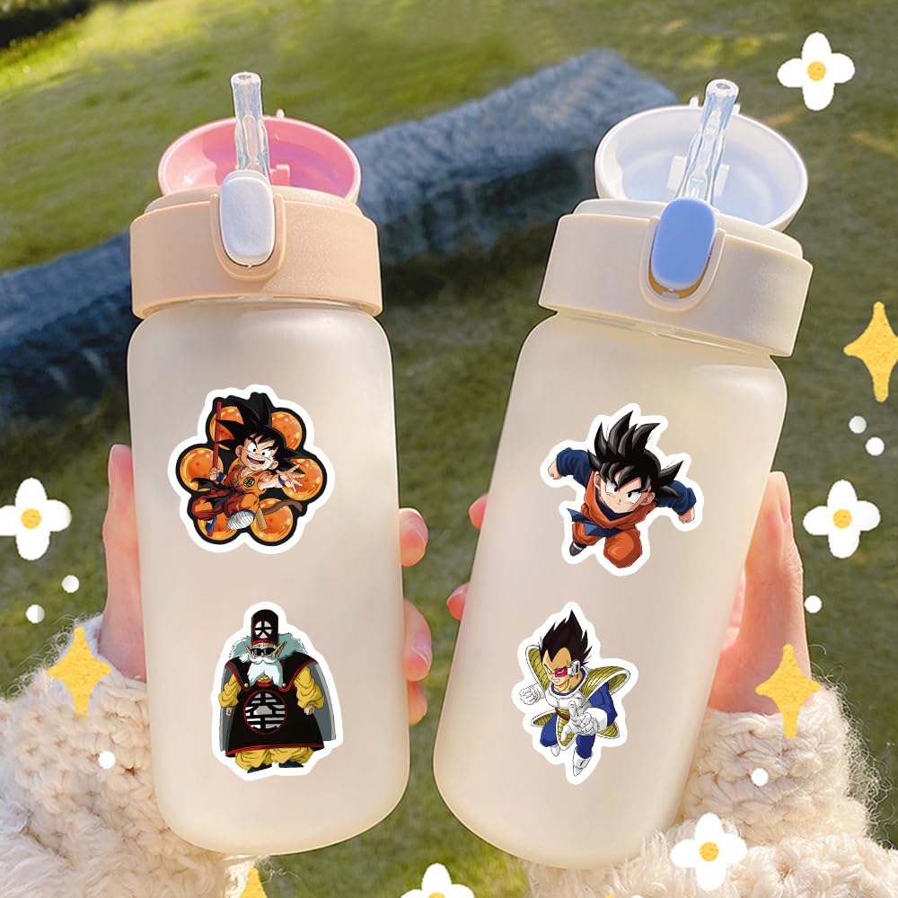 Наклейка Dragon Ball Водонепроницаемая Сноуборд Набор Dragon Ball, Набор из 104 Штук, Наклейки, Декали, Чемодан, Изображения Высокого Разрешения, Моэ, Автомобиль, Велосипед,