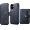 Suteni Q05S1 3-in-1 Detachable Wallet MagSafe Leather Phone Case