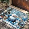 Nordic Christmas Floor Mat Entrance Door Porch Dirt-Resistant And Easy To Take Care Of Floor Mat Hotel Homestay Holiday Decorative Blanket