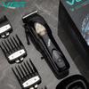 VGR 653 Оригинальная машинка для стрижки волос Профессиональный триммер для волос Стрижка бороды и волос 9000 об/мин Высокопроизводительная регулируемая машина для стрижки волос Парикмахерская машинка для мужчин