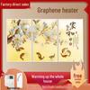 Графеновая настенная электрическая панель обогревателя - Радиатор с карбоново-кристаллическим элементом и дизайном для росписи стен