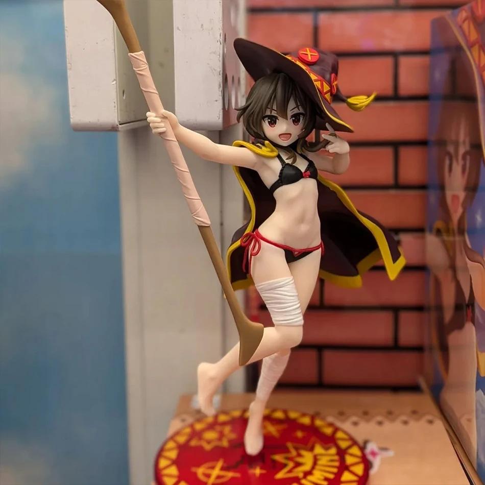 Оригинальная подлинная Фигурка Мегумин из 'Konosuba: За гранью благословения этого прекрасного мира', 24 см, Милая фигурка для девочек, Прямая поставка