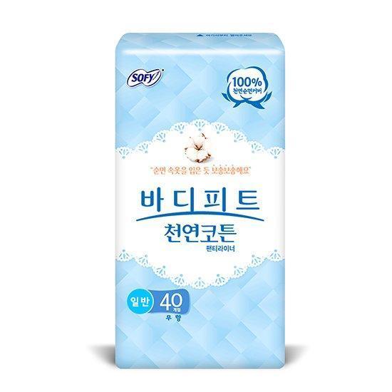 Sophie. Прокладки Body Fit из натурального хлопка, обычные, без запаха, 40 шт.