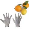 1pair HPPE Anti-Cut Gloves Level 5 Safety Glass Cutting Gloves Multi-Purpose Cutting Gloves  Kitchen