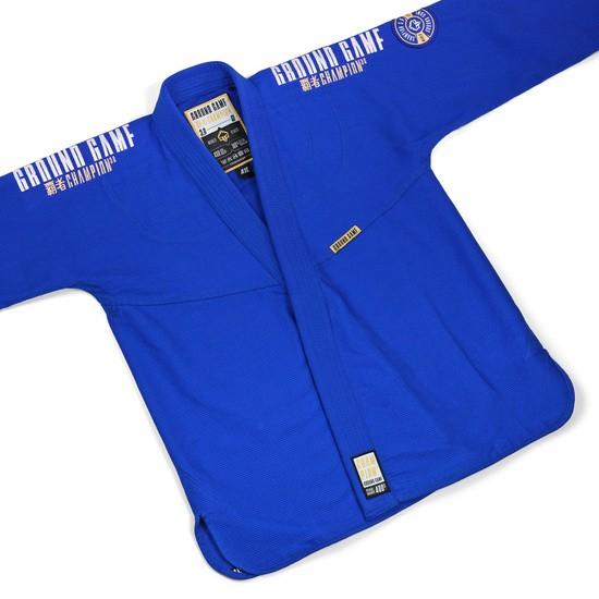 Ground Game Kimono/Gi BJJ Men's Champion 3.0 Blue A2