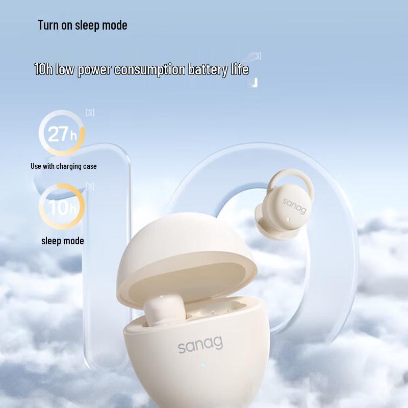 SANAG J20S Полностью беспроводные наушники-вкладыши для сна с шумоподавлением