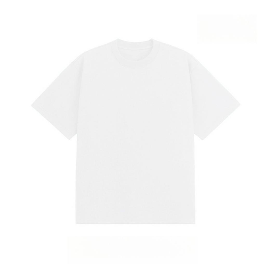 Унисекс Мягкая Дышащая Свободная Повседневная Футболка - Круглый Вырез, Короткий Рукав, Машинная Стирка Летняя Одежда для Отдыха на Пляже, Моющаяся Классический Универсальный Стиль