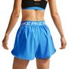 Nike Женские тренировочные брюки Pro Dri-Fit Two-In-One, тканые, со средней посадкой, свободные, быстросохнущие, брюки IR1919-435