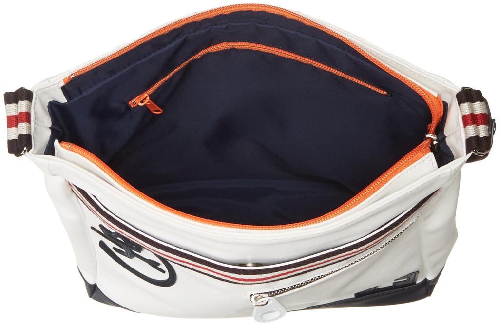 Castelbajac Pensee Shoulder Bag 59112 White A4