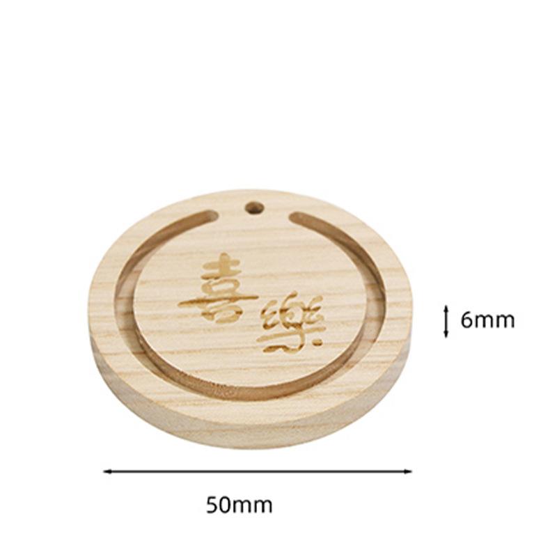 Круговой ароматерапевтический деревянный автомобильный освежитель воздуха, диффузор эфирных масел, впитывающий духи, таблетки из бука, удаление запаха из салона автомобиля